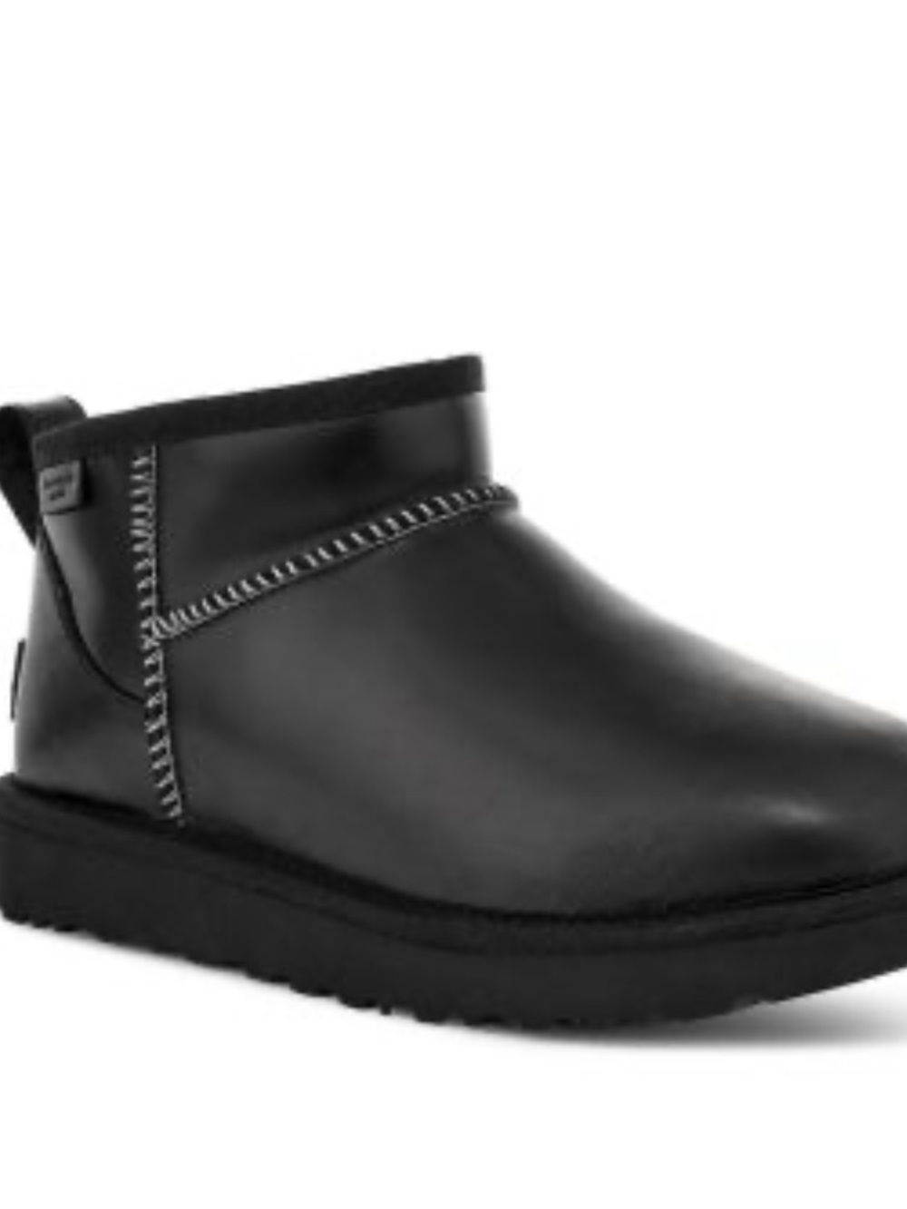 UGG Classic Ultra Mini Leather Regen Boots Size 8